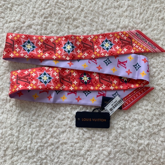 NEW LOUIS VUITTON FLOWERS FOREVER BANDEAU - M77684 - Picture 3 of 13